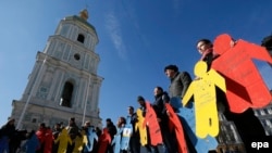 Флешмоб на Софийской площади