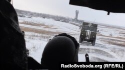 Донецький аеропорт під час зимових боїв (фото «кіборга» Микола Тихонова)