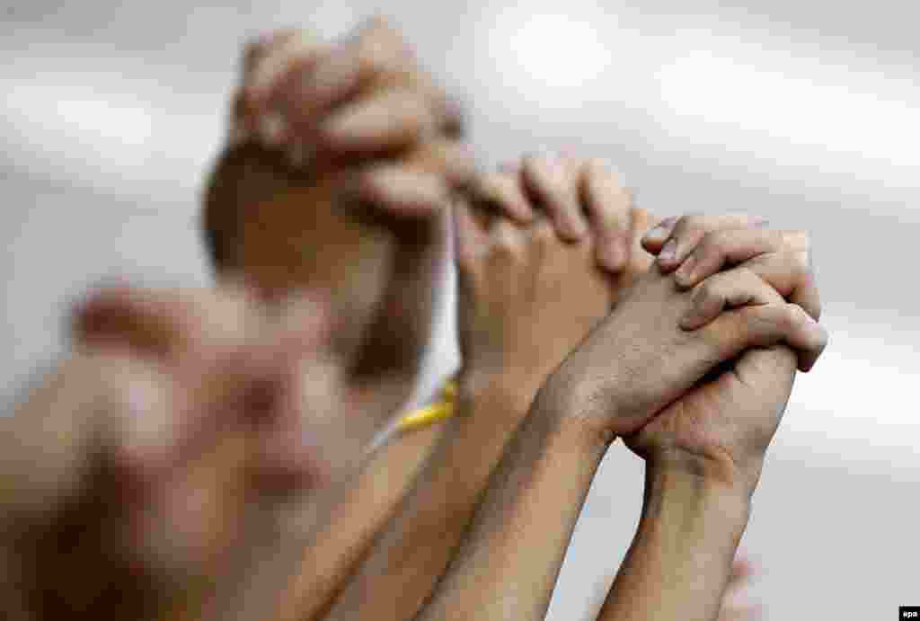 Массовые акции протеста в Гонконге