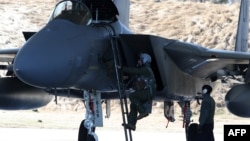 Истребитель F-15 ВВС Литвы