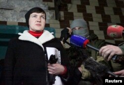 Надія Савченко в окупованій Макіївці