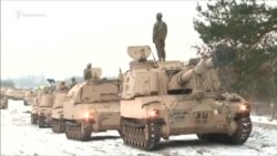 Американская армия прибывает в Польшу для сдерживания России (видео) Американская армия прибывает в Польшу для сдерживания России (видео)