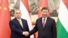 Голова Китаю Сі Цзіньпін (праворуч) зустрічається з прем’єр-міністром Угорщини Віктором Орбаном у державному гостьовому будинку у Пекіні, Китай, 8 липня 2024 року