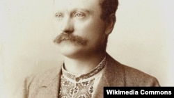 Іван Франко (1856–1916) – видатний український письменник, поет, публіцист, перекладач, учений, громадський і політичний діяч. Фото 1898 року