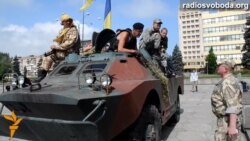 Навпроти Запорізької облдержадміністрації з’явився БРДМ Навпроти Запорізької облдержадміністрації з’явився БРДМ