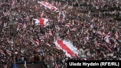 У Мінську й інших білоруських містах тривають масові протести проти результатів виборів президента, які відбулися 9 серпня