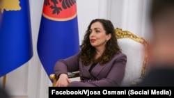 Presidentja e Kosovës, Vjosa Osmani.