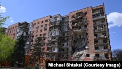 Наслідки обстрілів прифронтового Покровська, квітень 2025 року