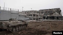 Руїни Донецького аеропорту. Березень 2015 року