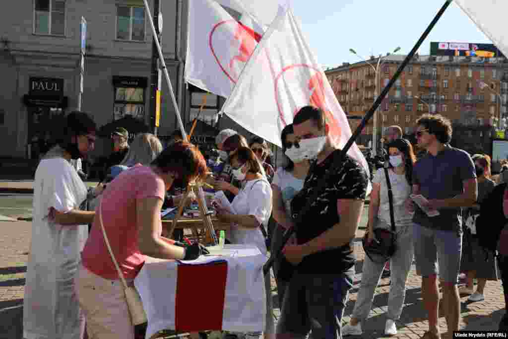 Активісти у Мінську