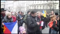 У Празі лунало «За нашу і вашу свободу!» У Празі лунало «За нашу і вашу свободу!»