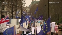 Brexit: В Лондоні вимагали нового референдуму – відео Brexit: В Лондоні вимагали нового референдуму – відео