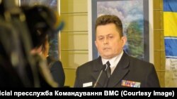 Андрій Риженко, колишній заступник начальника штабу ВМС з євроатлантичної інтеграції, капітан 1-го рангу