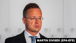 Міністр закордонних справ Угорщини Петер Сійярто 