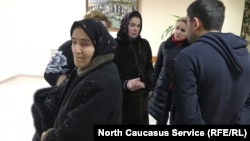 Родственники осужденных в суде, 13 января 2020 г.