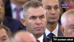 Россия. Павел Астахов слушает ежегодное послание Владимира Путина. 03.12.2015