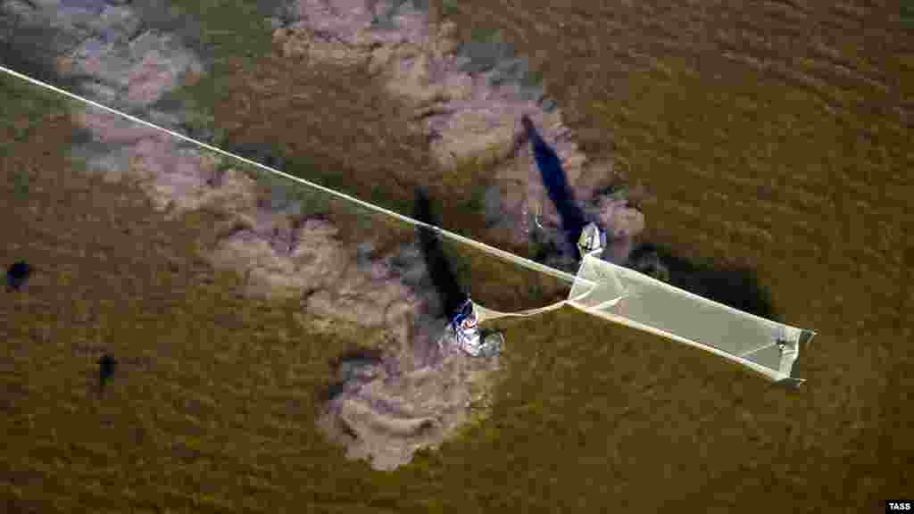 Креветки выращивают на территории бывшего рыбного колхоза, который открыли еще в 1927 году