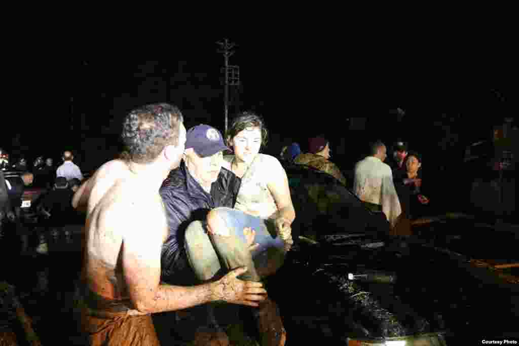 Эвакуация в Тбилиси 