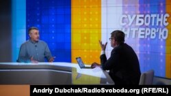 Євген Комаровський у студії Радіо Свобода