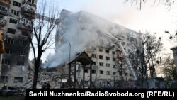 Наслідки російської атаки у Києві, 17 червня 2025 року 