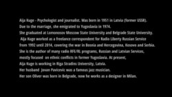 Aija Kuge's dedicated documentary "Liberty Live" Aija Kuge's dedicated documentary "Liberty Live"