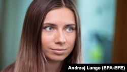 Тимановська зараз проживає у Білорусі