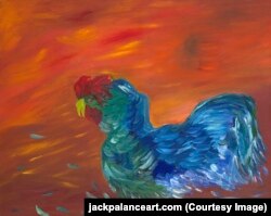 Одна з картин Джека Паланса: He Wears The Pants