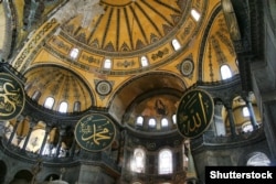 Деталь інтер'єру собору Святої Софії, Туреччина