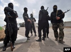 Бійці батальйону територіальної оборони «Донбас», Донецька область, 22 травня 2014 року