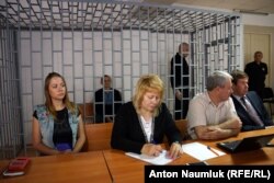 Микола Карпюк (ліворуч) і Станіслав Клих, громадяни України, яких судять у Росії в Грозному