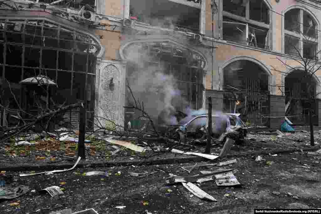 Армия РФ запустила по Киеву ракеты типа «Искандер-М»/KN-23, сообщили Воздушные Силы Украины