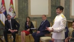 Президент Сербії прийняв із візитом хор Червоної армії – відео Президент Сербії прийняв із візитом хор Червоної армії – відео