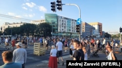 Blokada Jurija Gagarina i Gandijeve, 30. jun 2025.