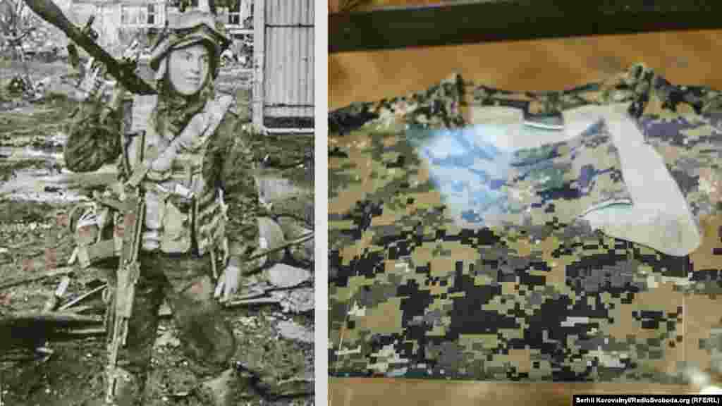 «Сєвєр». Нарис про Сергія Табалу (позивний «Сєвєр»), активіста Майдану, що добровольцем пішов на фронт і приєднався до ДУК «Правий сектор». Загинув під час боїв за донецький аеропорт у віці 18 років. На виставці представлена футболка «Сєвєра»