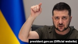د اوکراين ولسمشر ولوديمير زيلېنسکي. عکس له ارشېفه