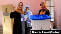На избирательном участке в городе Киркук. 25 сентября 2017 года