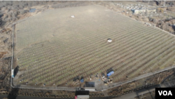 Так виглядає тепер колишня сонячна електростанція в Нікополі