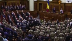 Ветерани Червоної армії, УПА та АТО на урочистому засіданні парламенту Ветерани Червоної армії, УПА та АТО на урочистому засіданні парламенту