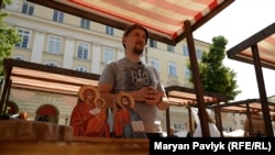 Андрій Бень на ярмарку