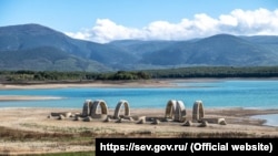 Чернореченское водохранилище, Севастополь, 16 октября 2020 год