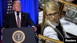 Дональд Трамп і Юлія Тимошенко (колаж)