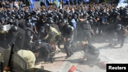 Заворушення під Верховною Радою 31 серпня 2015 року