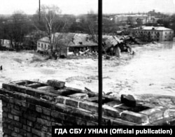 Зруйноване трамвайне депо імені Красіна. Фото ГДА СБУ / УНІАН