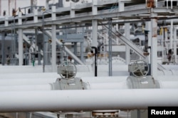 Conducta petrolieră Drujba, care lega tradițional Rusia de Europa Centrală, văzută în apropiere de Praga. Spre deosebire de Slovacia, Cehia s-a „decuplat” în ultimii ani.