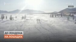 Якутяне отправились из Оймякона в Лондон на лошадях Якутяне отправились из Оймякона в Лондон на лошадях