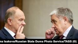 Геннадий Зюганов и Валентин Шурчанов