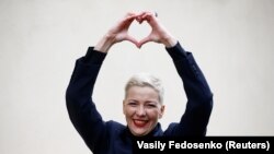 МВС: Марію Колесникову не вдалося видворити з Білорусі, «через те, що ця смілива жінка зробила дії по унеможливленню її переміщення через кордон»