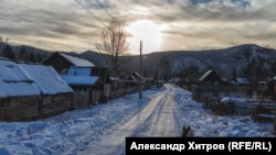 Снег в Приморье, архивное фото