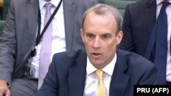 На конференції в Лондоні головуватиме британський міністр юстиції Домінік Рааб (на фото) спільно зі своїм колегою з Нідерландів