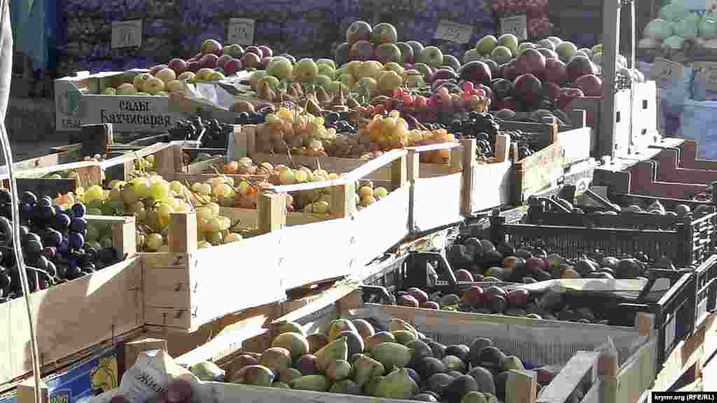 Вот и закончена прогулка по «Привозу». Ровно месяц прошел со дня начала начала продовольственной блокады Крыма. Выводы можете делать сами